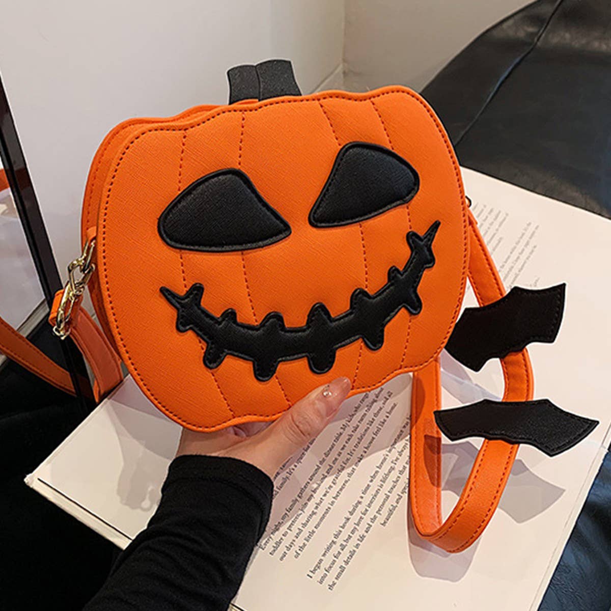 Pumpkin Halloween Shoulder Crossbody Bag