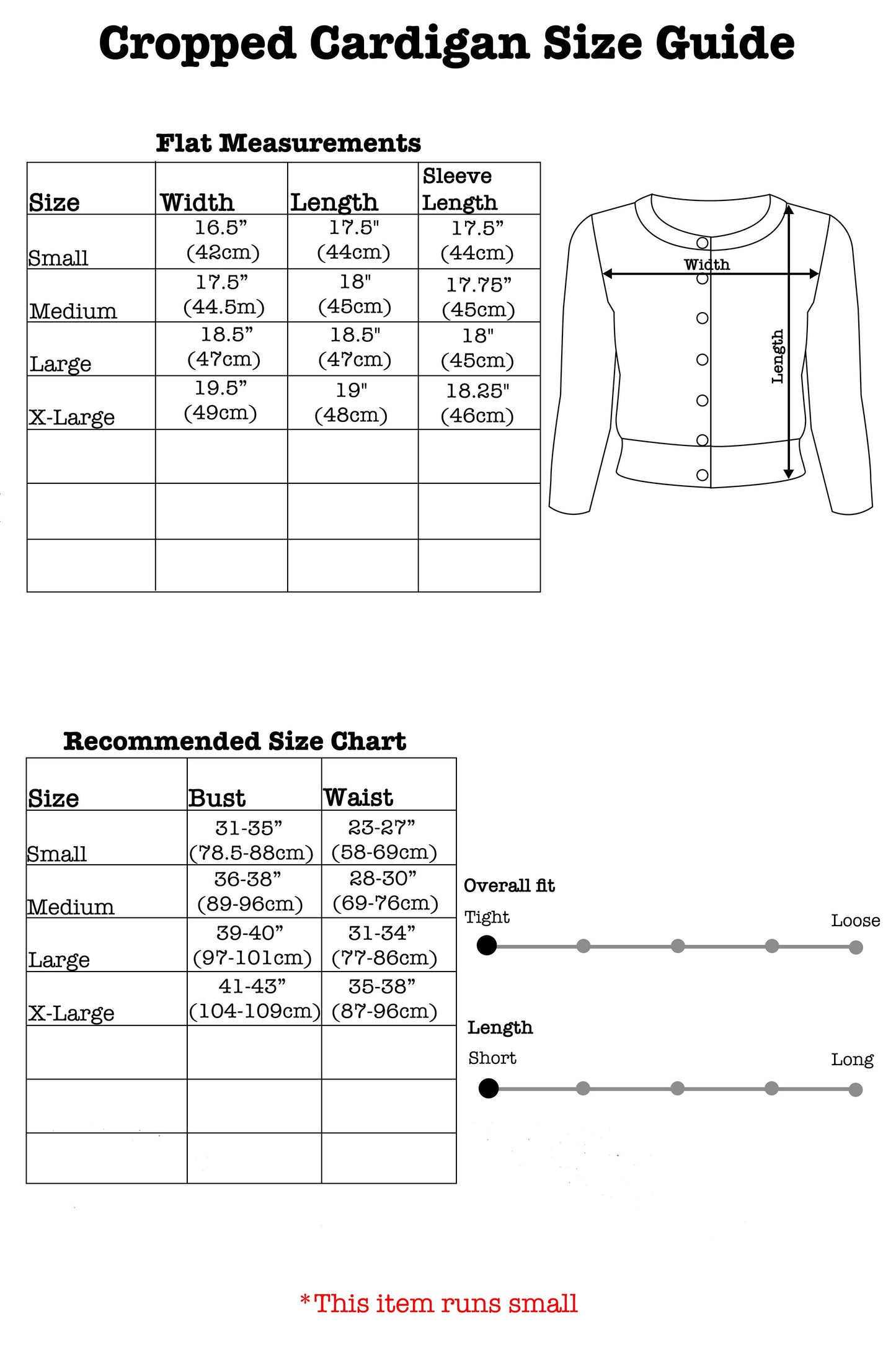 Showgirls Cropped Cardigan in Black