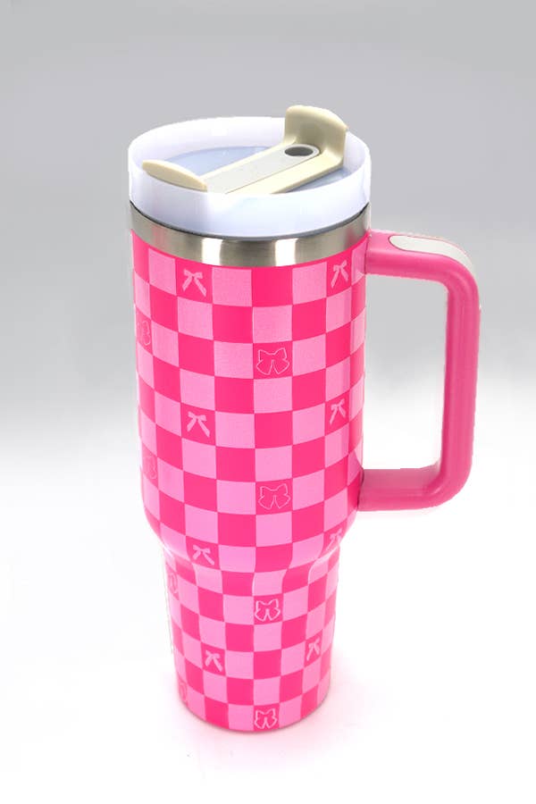 Coquette Pink Stainless Steel Tumblers
