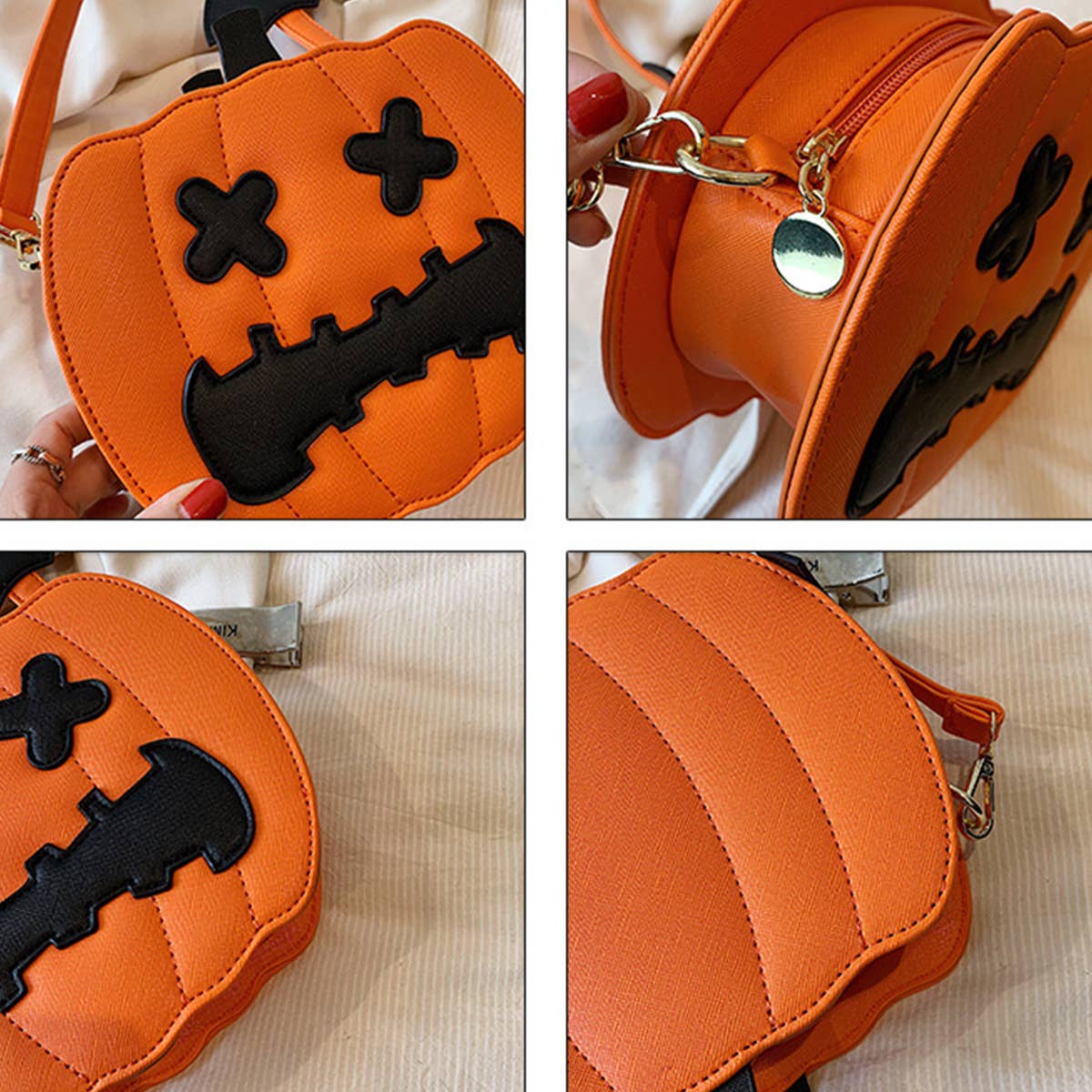 Pumpkin Halloween Shoulder Crossbody Bag