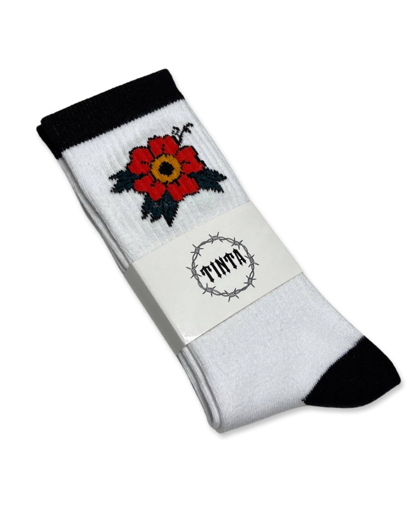 Flower Crew Socks