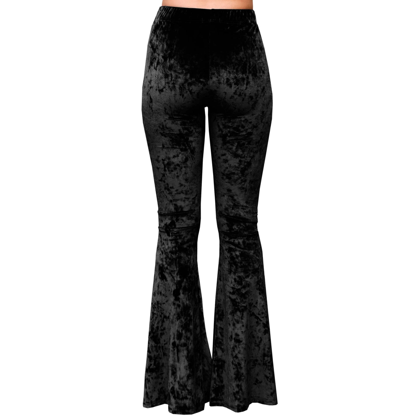 Black Velvet Bell Bottoms