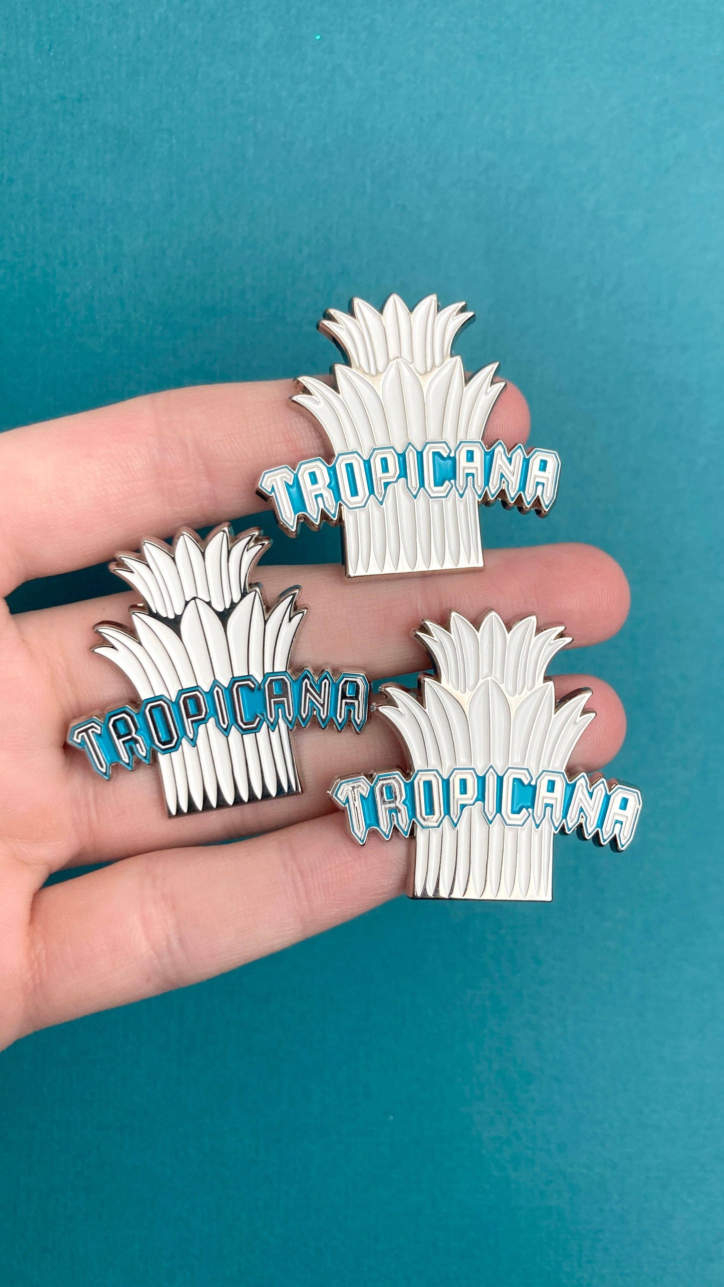 Tropicana Enamel Pin