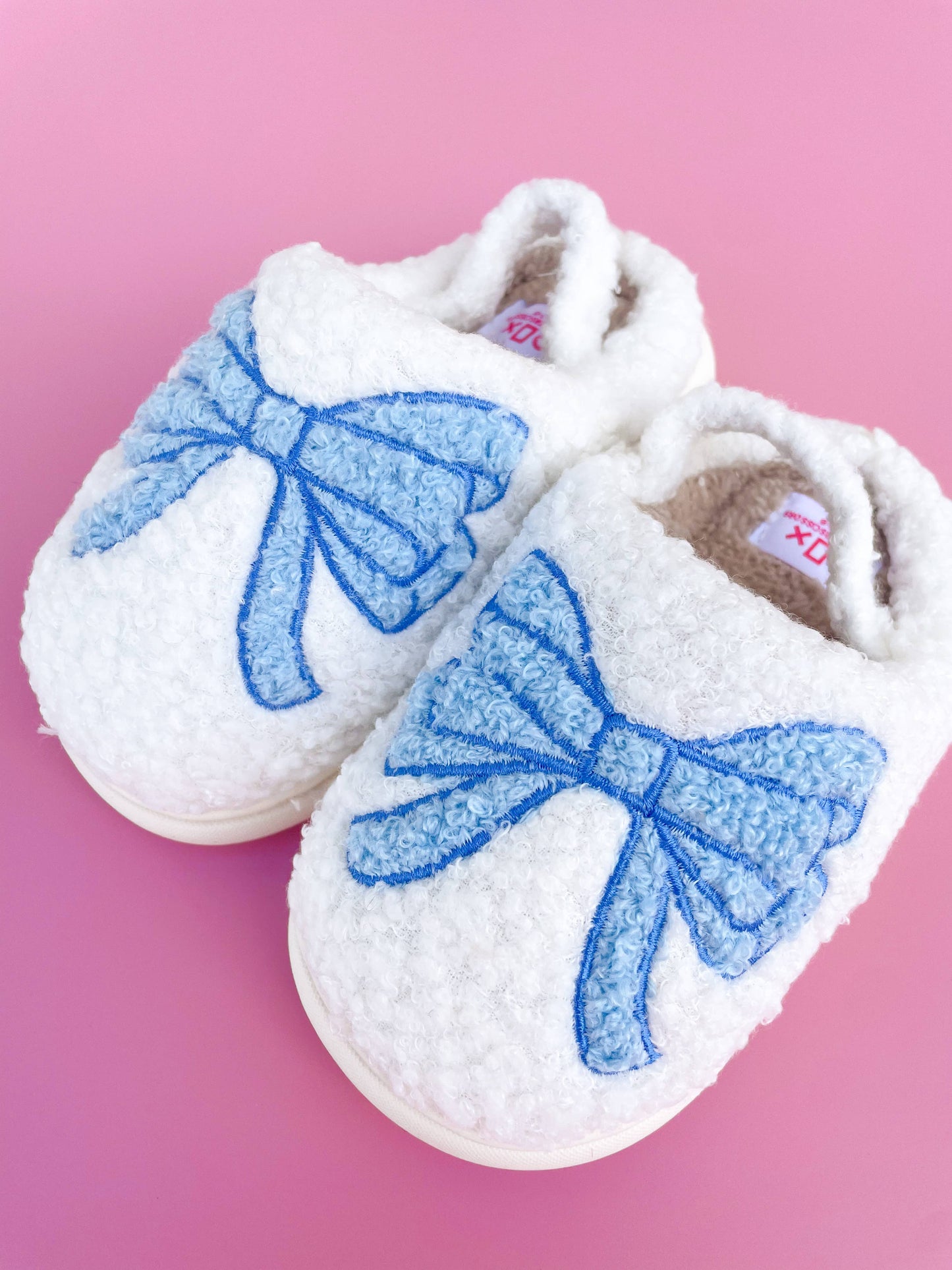 Coquette Bow Slippers Toddler/Kids
