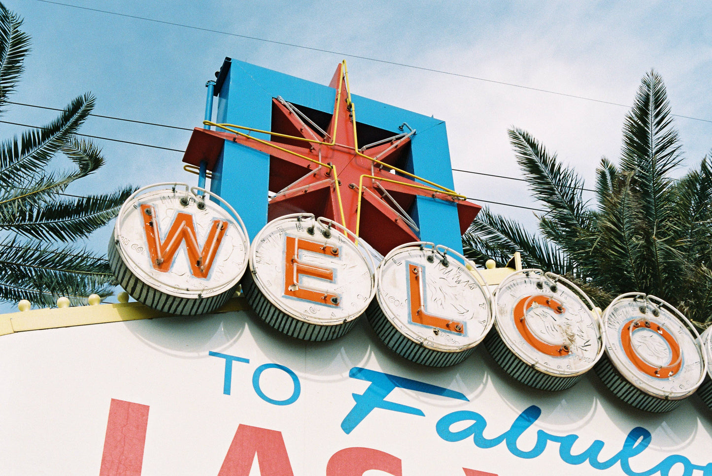 Welcome To Las Vegas Sign Enamel Pin