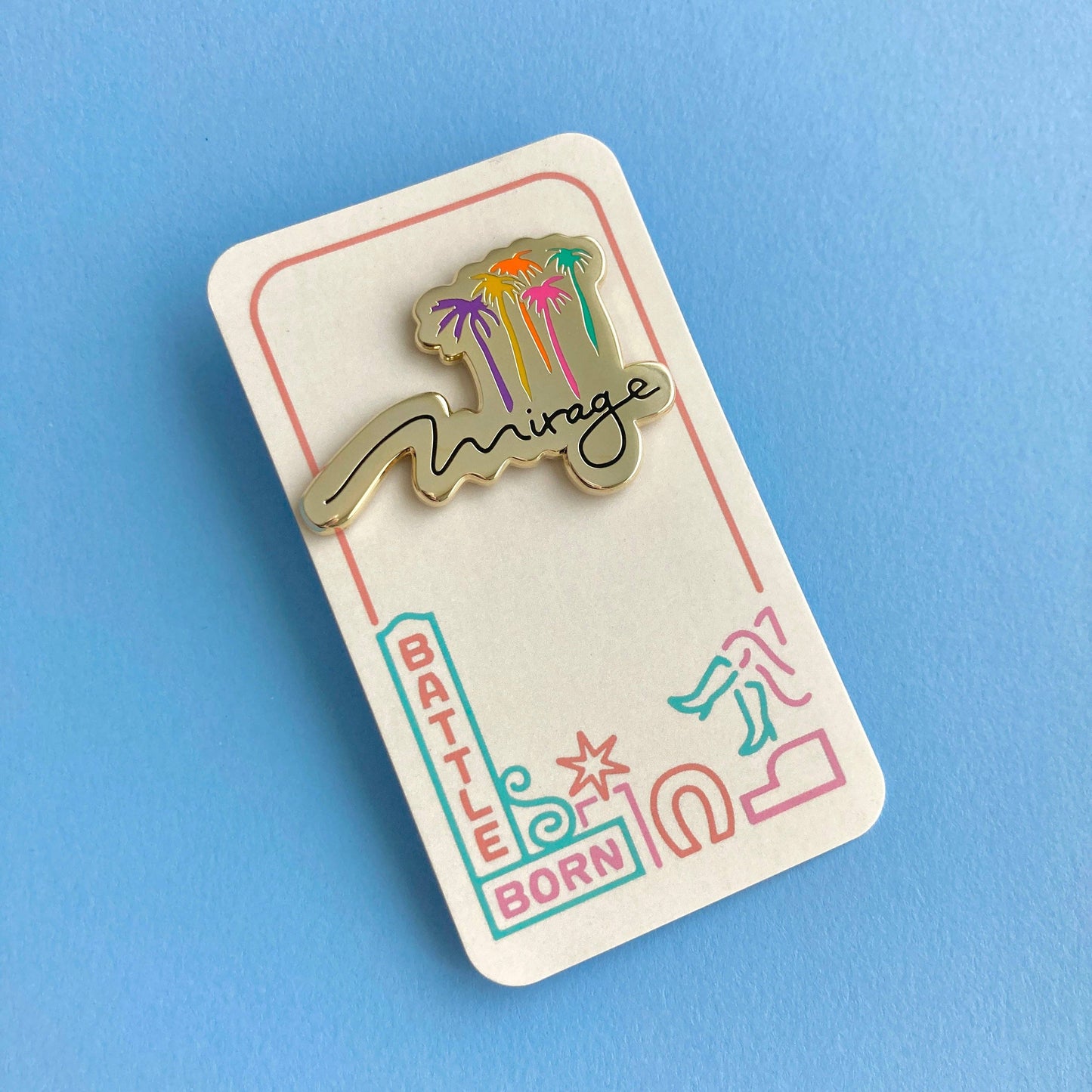 Mirage Enamel Pin