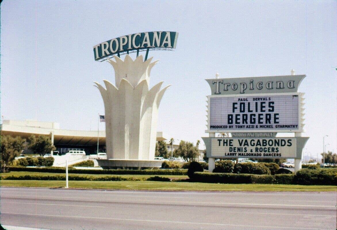 Tropicana Enamel Pin