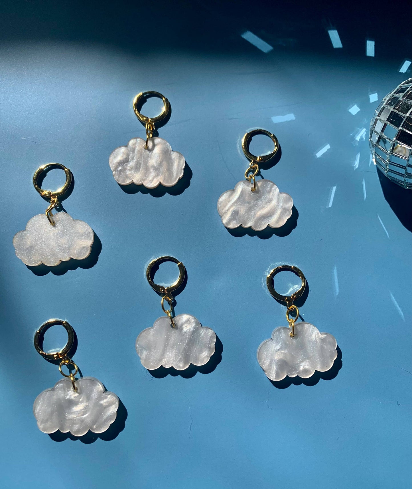 Mini Clouds Earrings