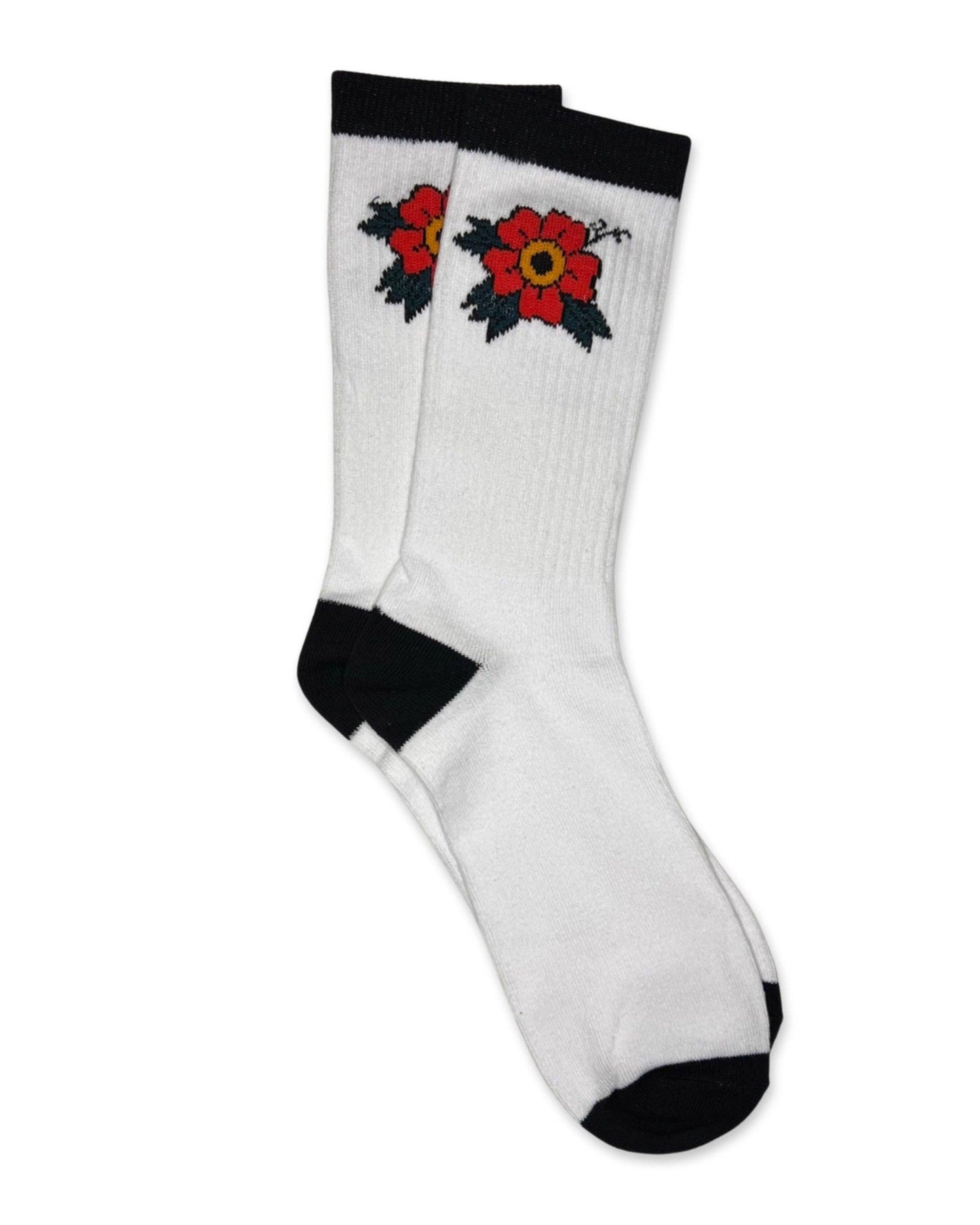 Flower Crew Socks