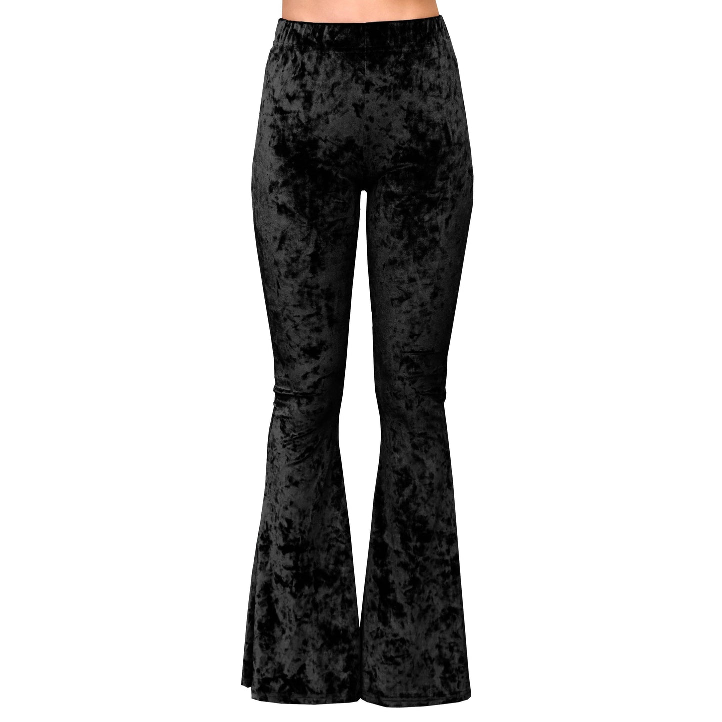Black Velvet Bell Bottoms