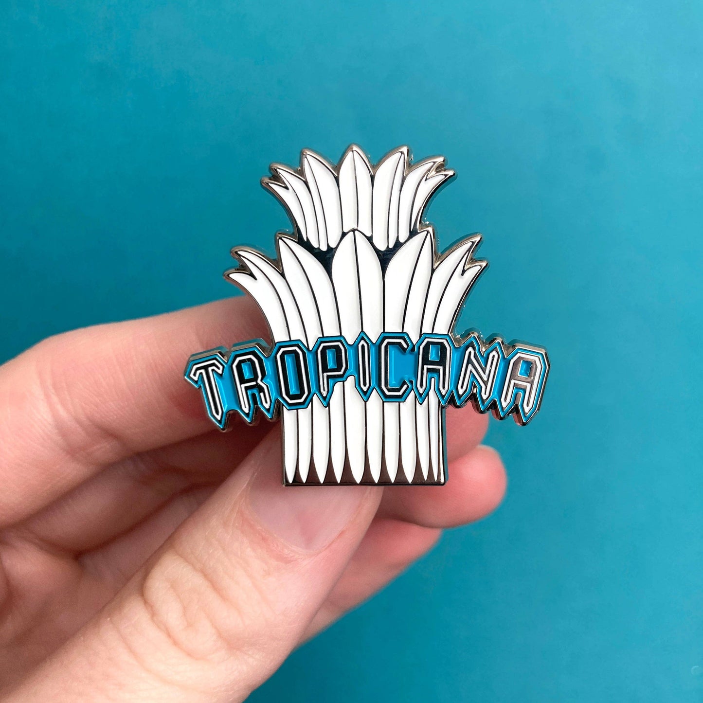 Tropicana Enamel Pin