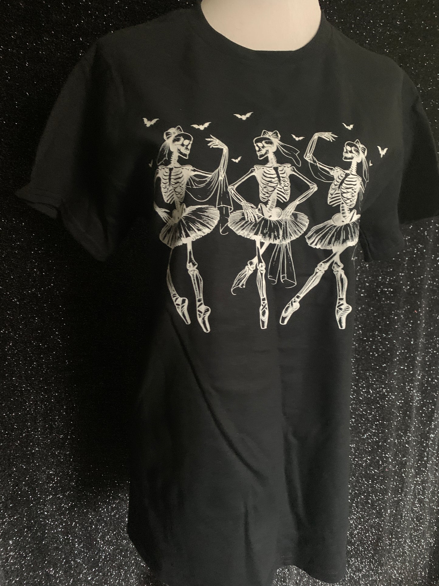 Ballerina Dancing Skeletons Sweatshirt & Shirt
