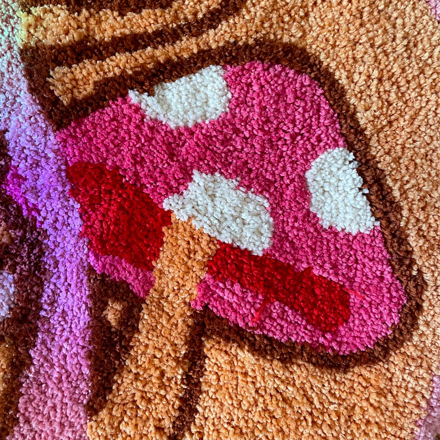 Groovy Mushroom Rug