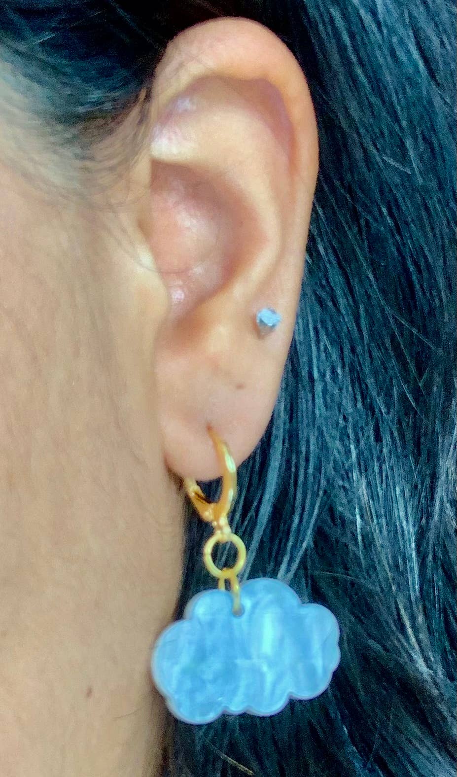 Mini Clouds Earrings