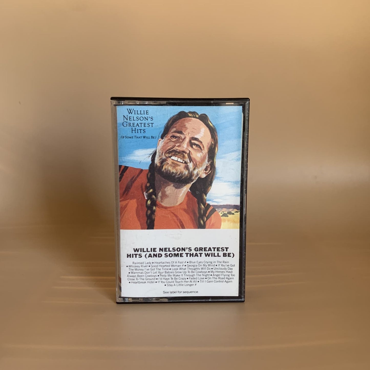 Willie Nelson's Greatest Hits 1981 Cassette Tape