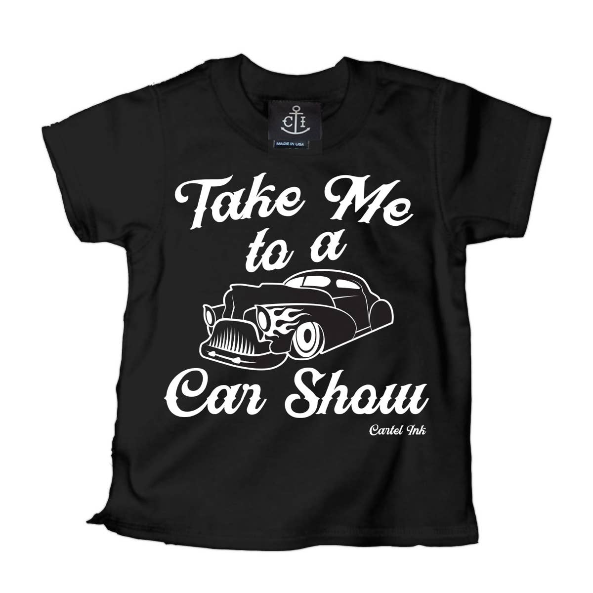 Take Me to a Car Show Kids Shirt