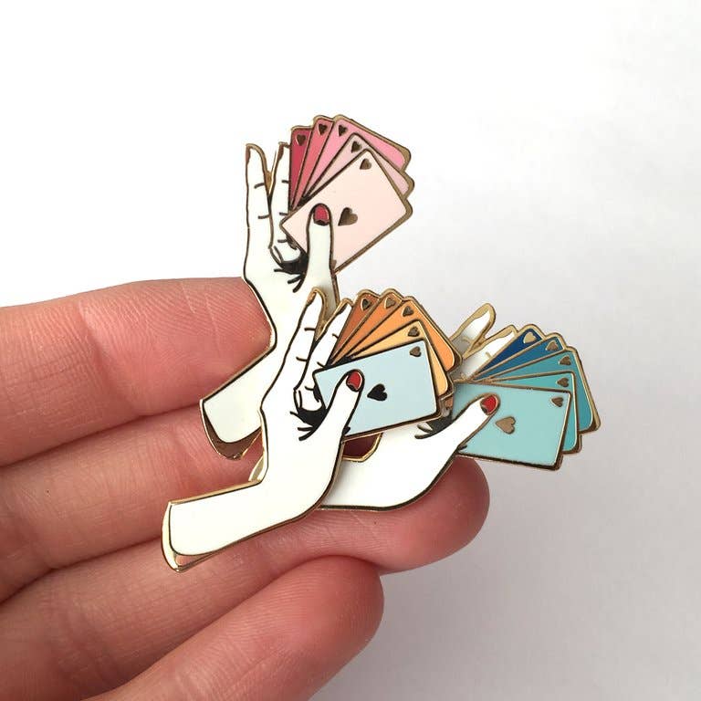 Royal Flush Enamel Pin