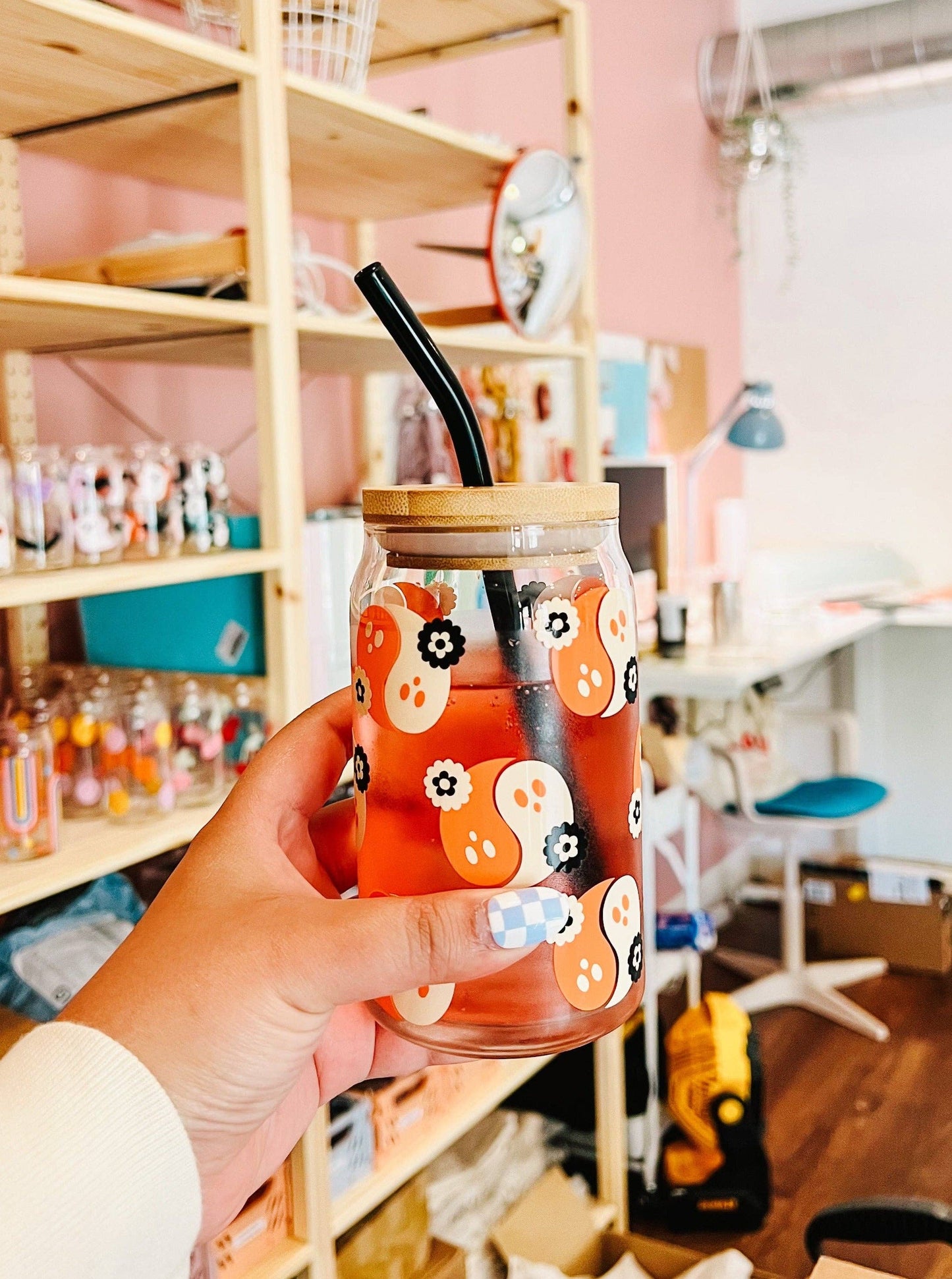 Black Glass Straws - Homeward Bound Goods