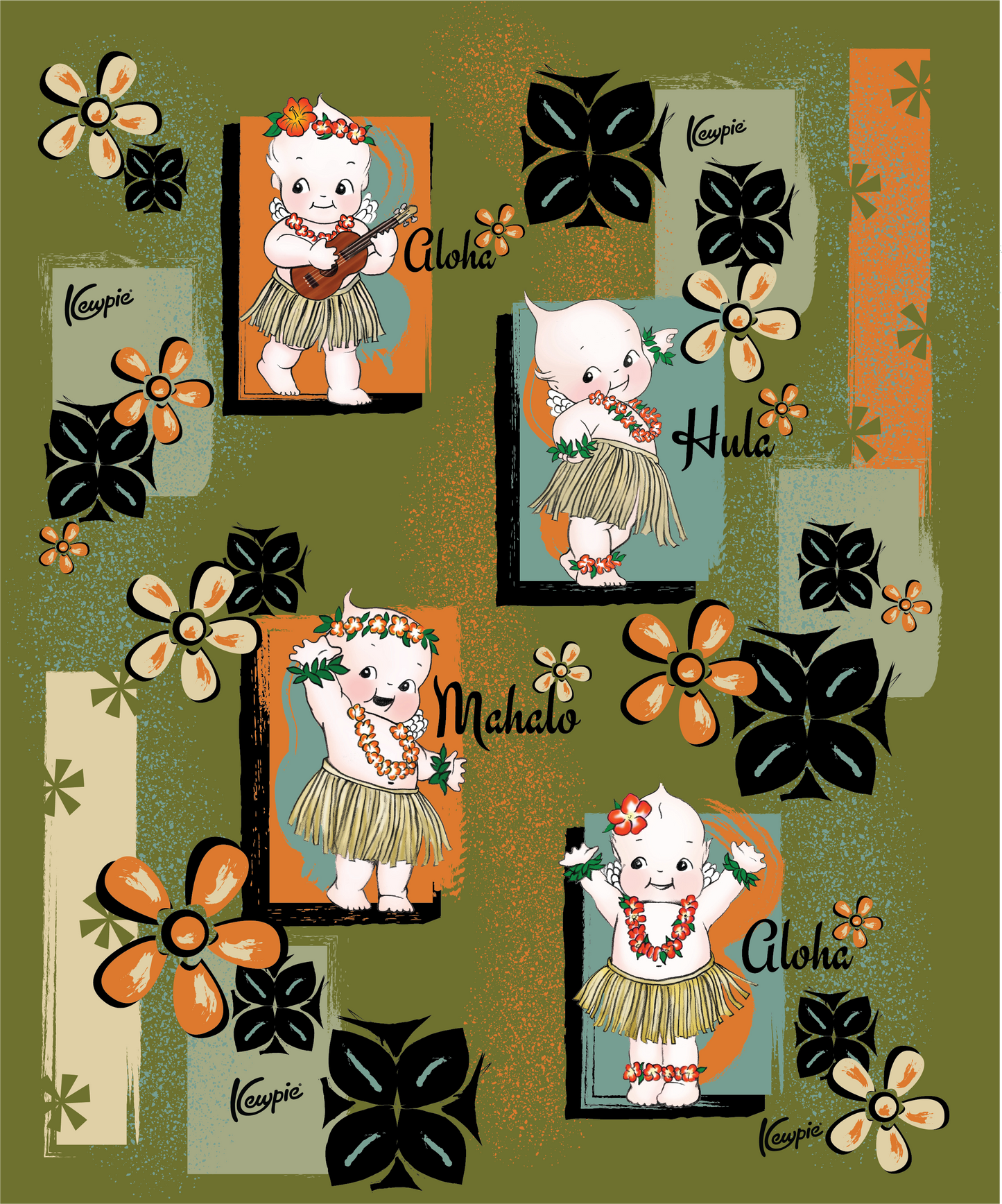 Kewpie® Tiki Hula Romper