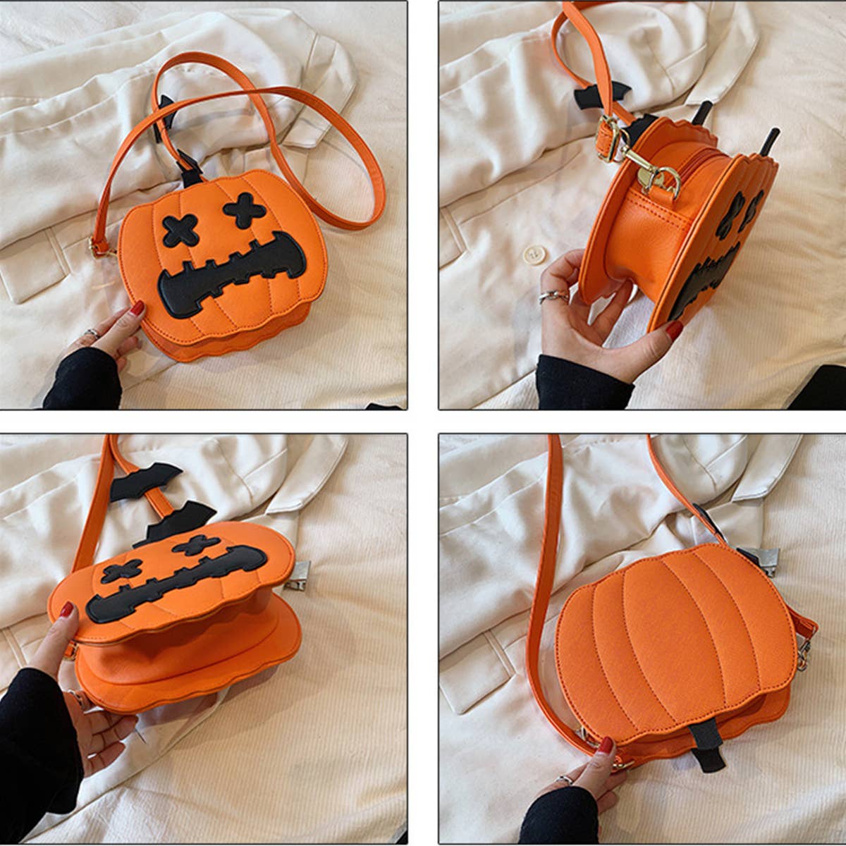 Pumpkin Halloween Shoulder Crossbody Bag