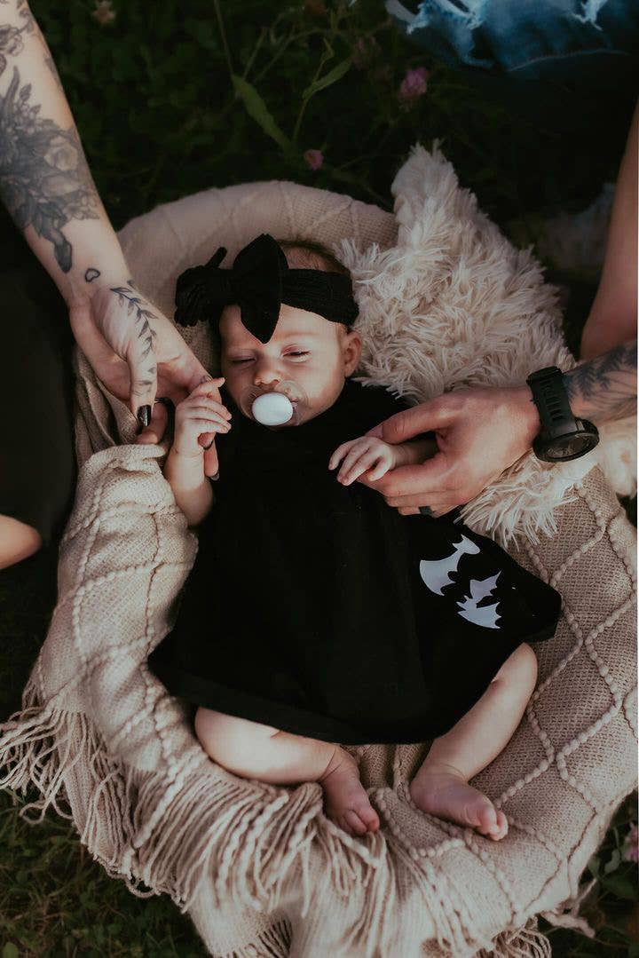 Black Bats Kids Dress