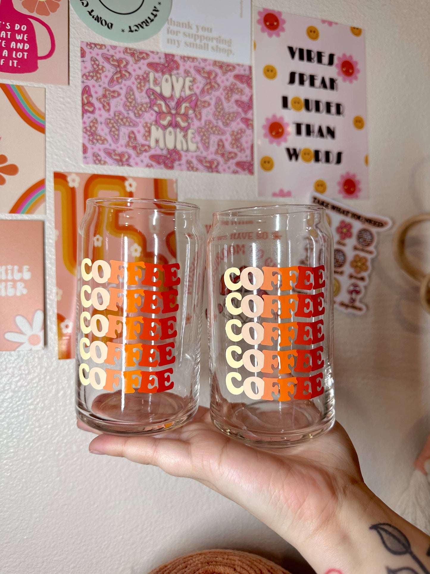Coffee Glass Cup - Homeward Bound Goods