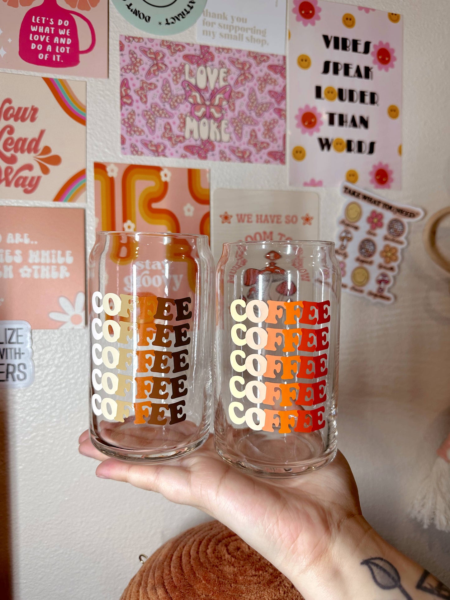 Coffee Glass Cup - Homeward Bound Goods