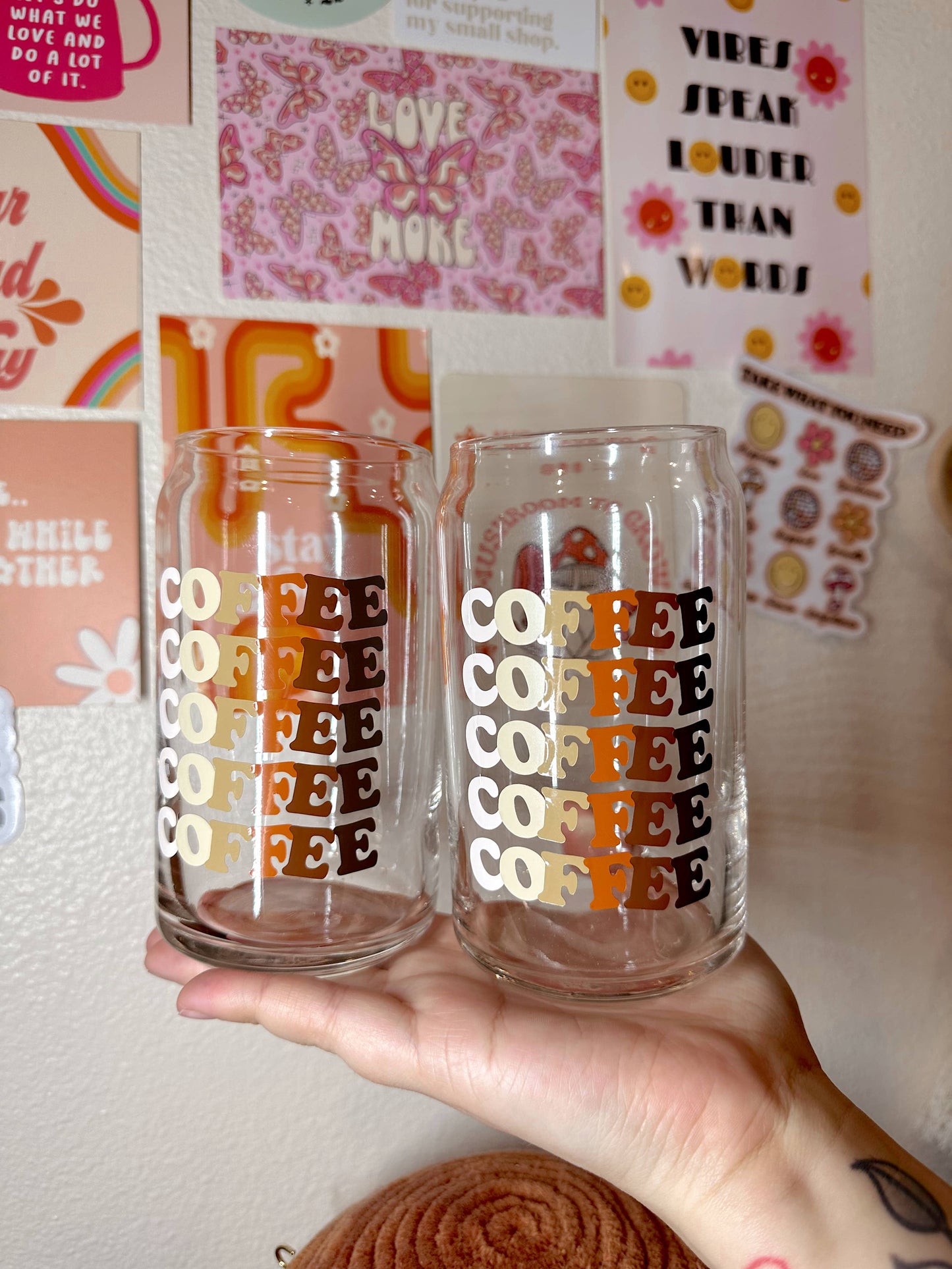 Coffee Glass Cup - Homeward Bound Goods