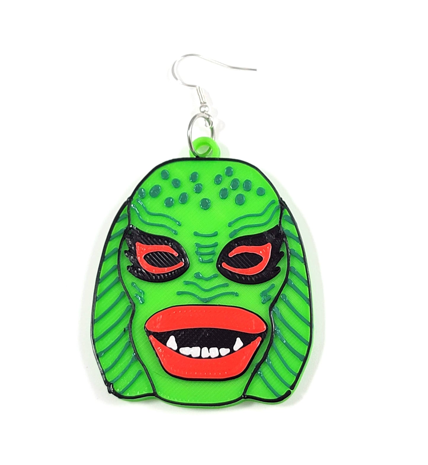 Creature Horror Monster Statement Dangle Earrings - Homeward Bound Goods
