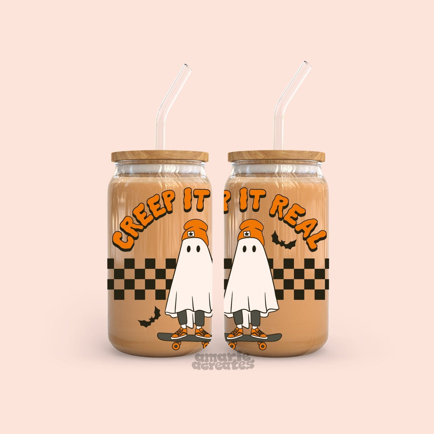 Creep It Real Glass Cup - Homeward Bound Goods