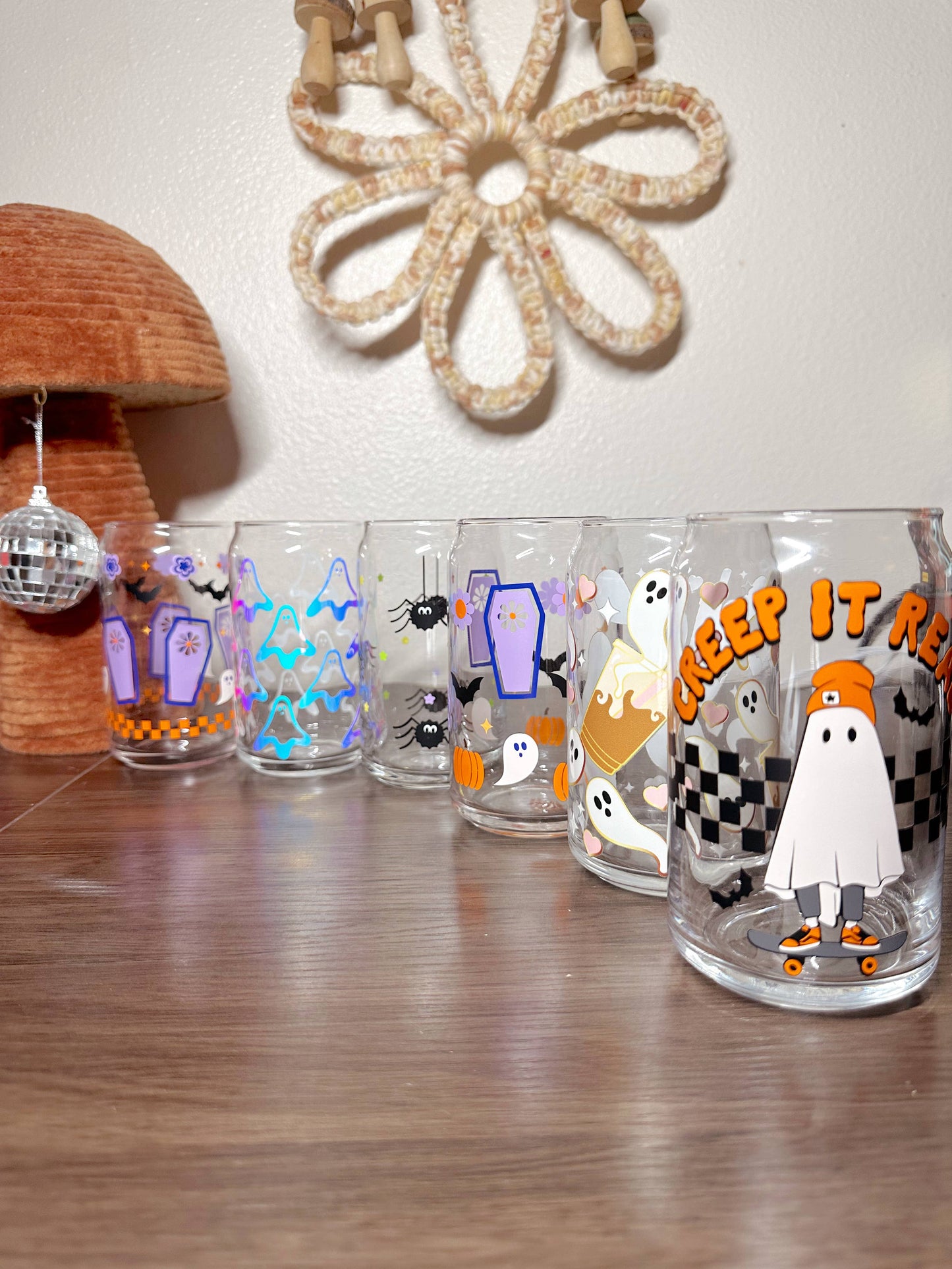 Creep It Real Glass Cup - Homeward Bound Goods