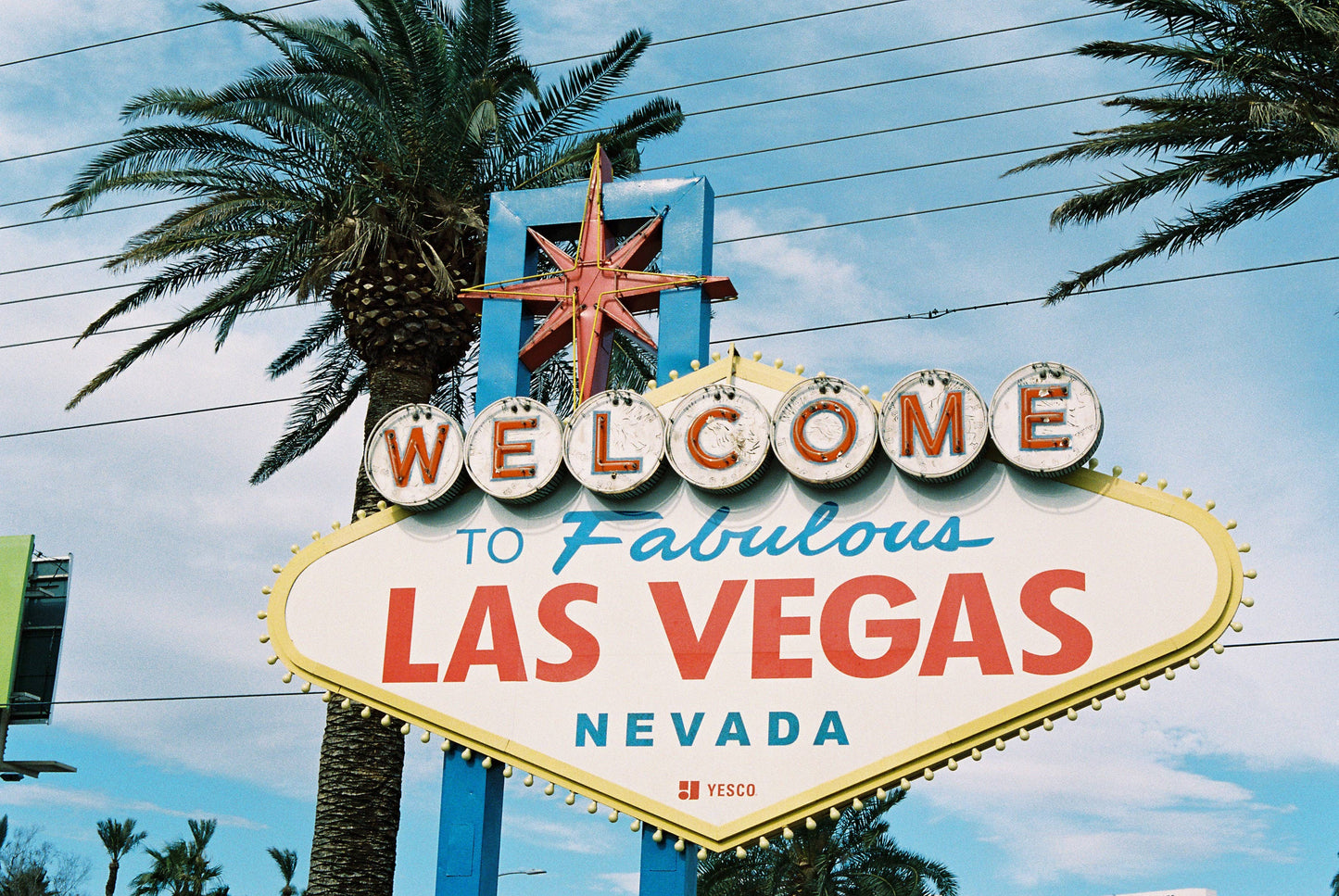 Welcome To Las Vegas Sign Enamel Pin