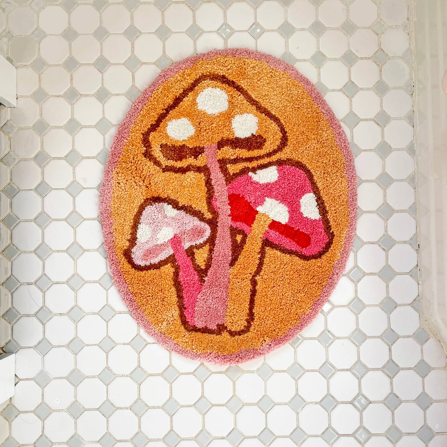 Groovy Mushroom Rug