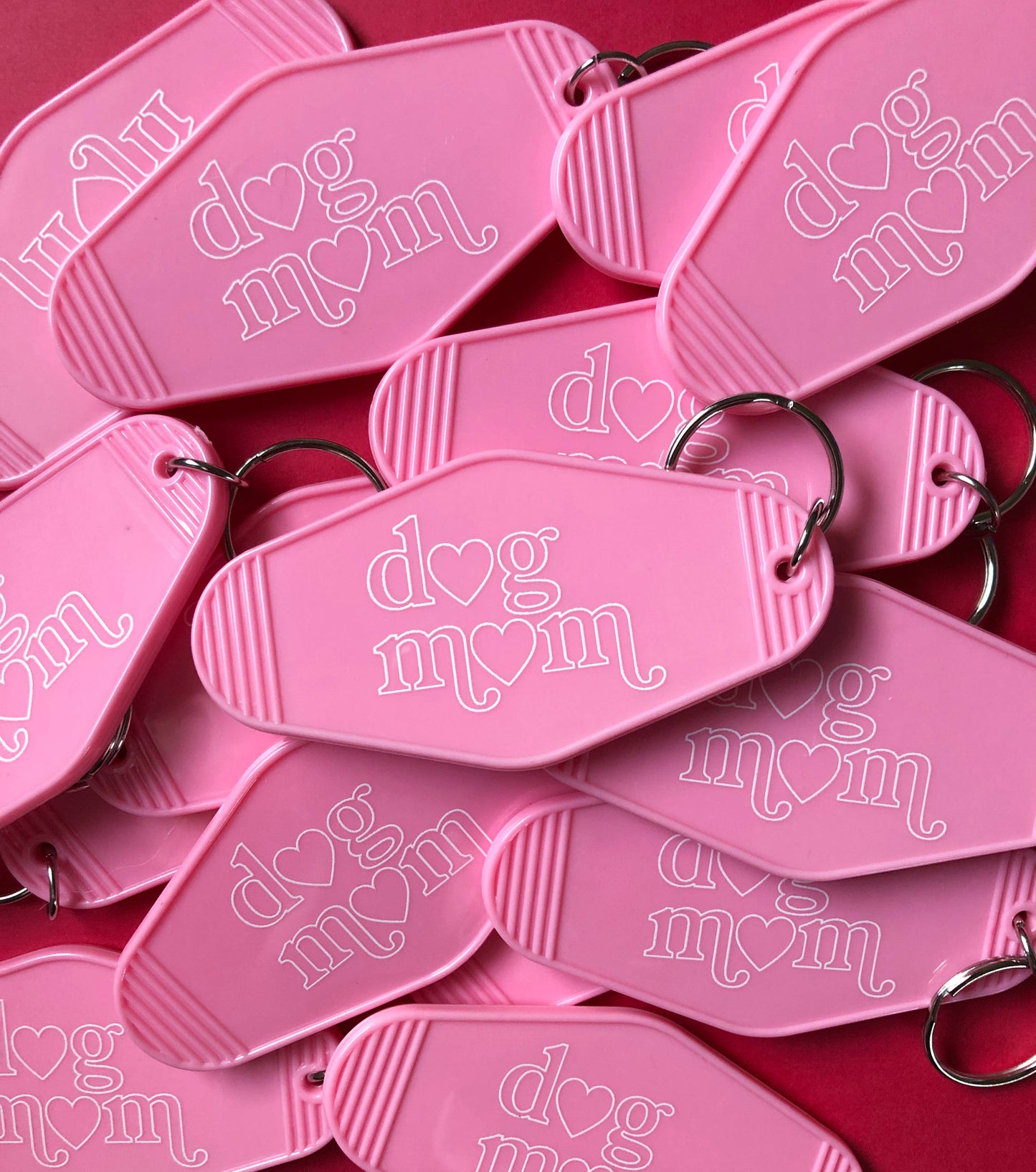 Dog Mom Motel Keychain - Homeward Bound Goods