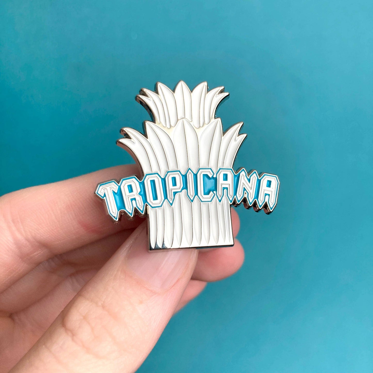 Tropicana Enamel Pin