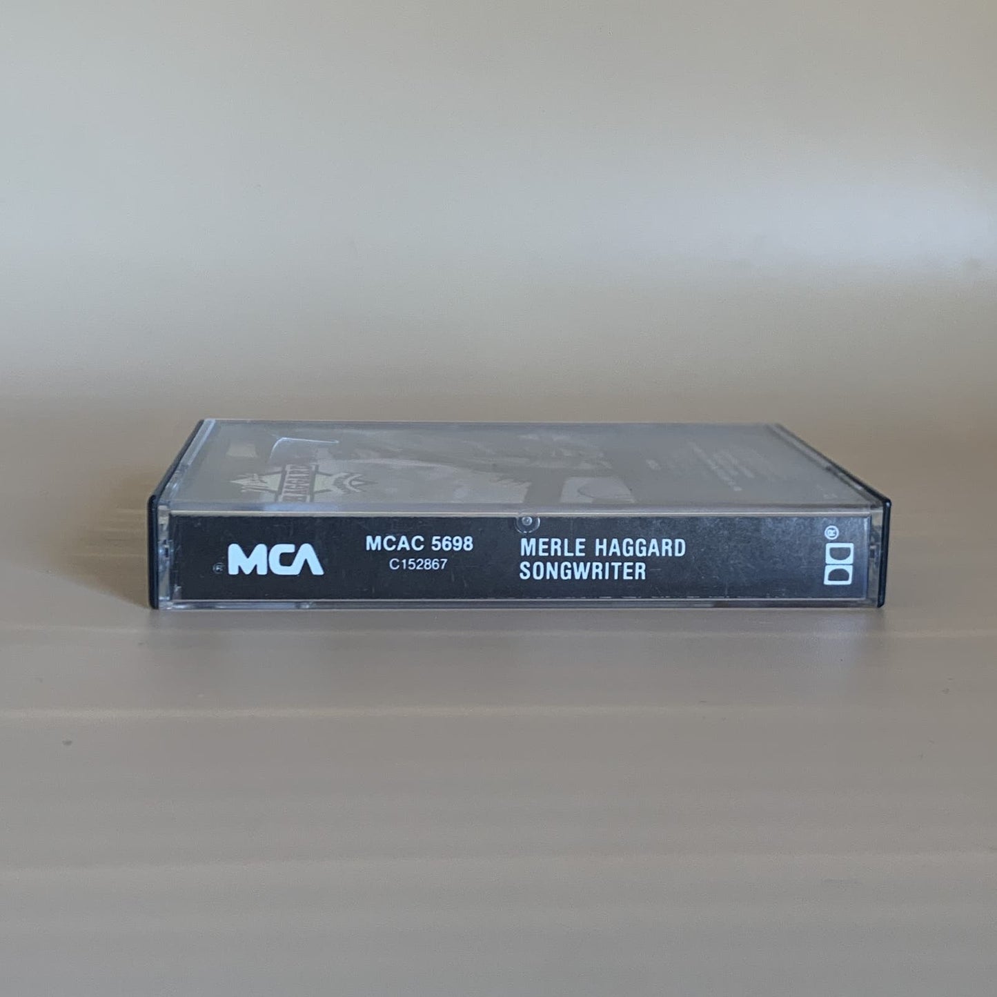 Merle Haggard Songwriter 1986 Cassette Tape