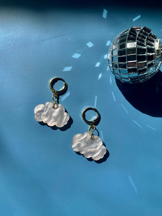 Mini Clouds Earrings