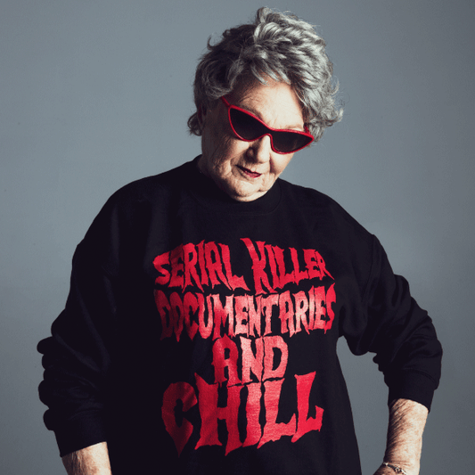 Serial Killer Documentaries Crew Neck Sweatshirt