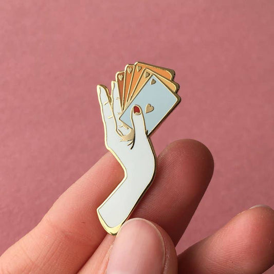 Royal Flush Enamel Pin