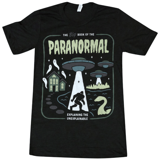 Paranormal UFO Sasquatch Shirt