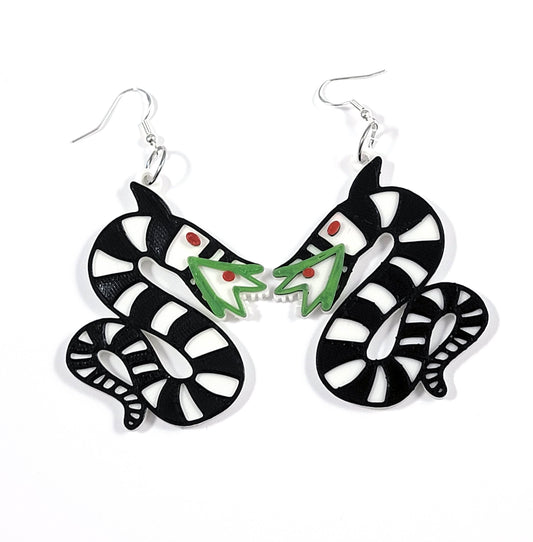 Sandworm Statement Earrings